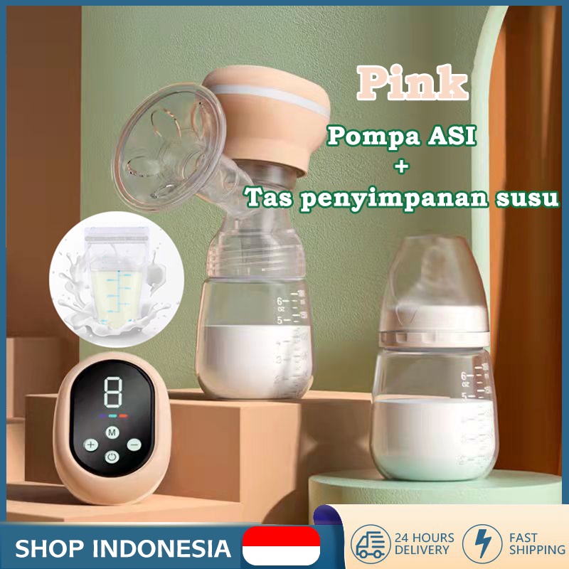 [Garansi&amp;hadiah]Pompa asi elektrik Single breast pump portable BPA Free