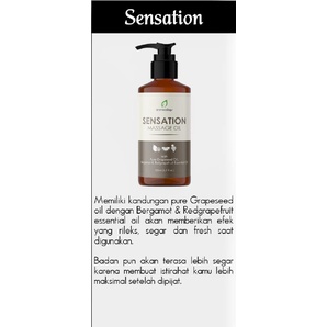 Aromatic Massage Oil - Aromacology Sensation