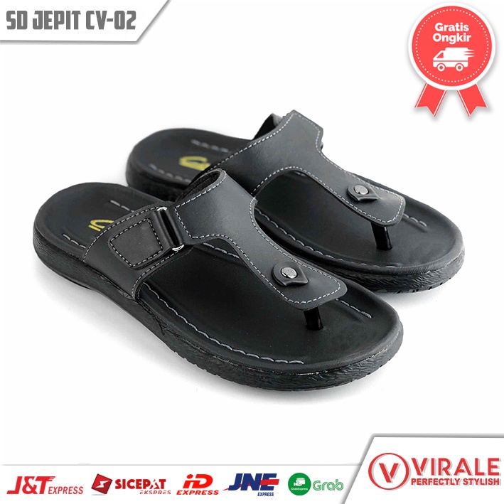 Sandal Jepit Pria Murah Casual Model Distro CV-02 HT