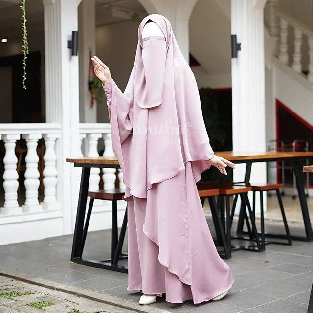 Layer set/zanuba hijab