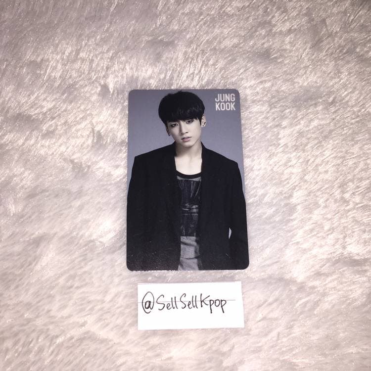 OFFICIAL Photocard BTS Japan Danger Jungkook
