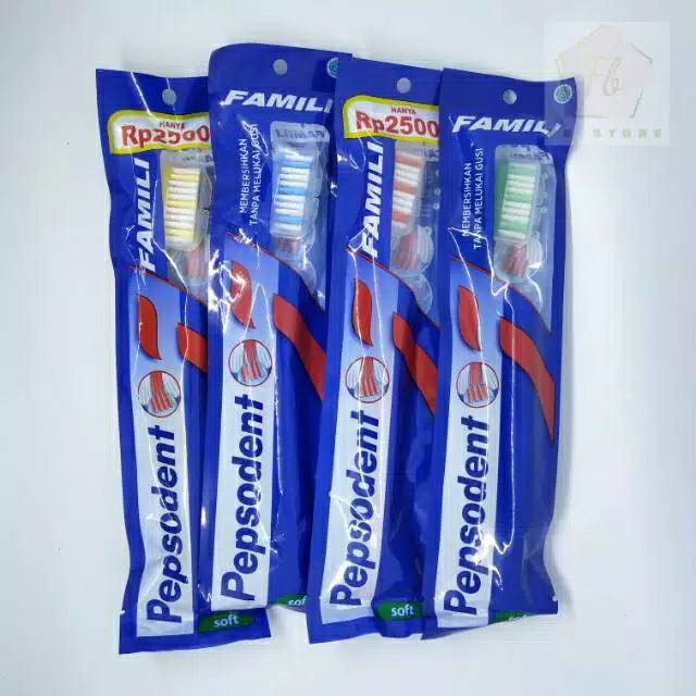 PEPSODENT Sikat Gigi Family Soft/Medium