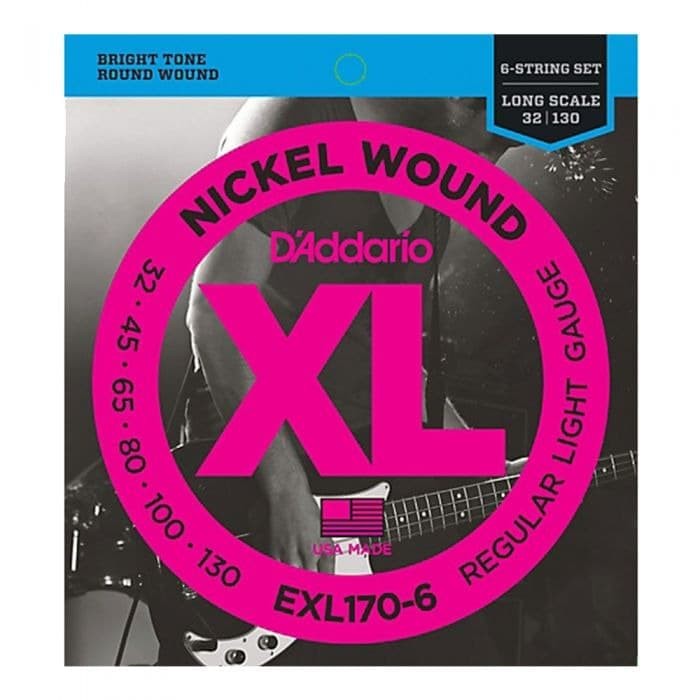 daddario - Bass Guitar String Long 6 String EXL-170-6 (404000034)