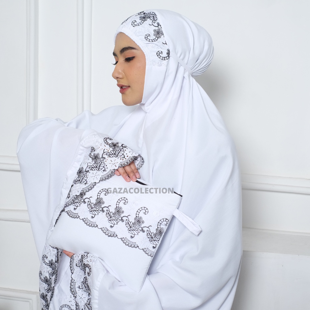 Mukena Dewasa Khadijah Katun Mikro Premium