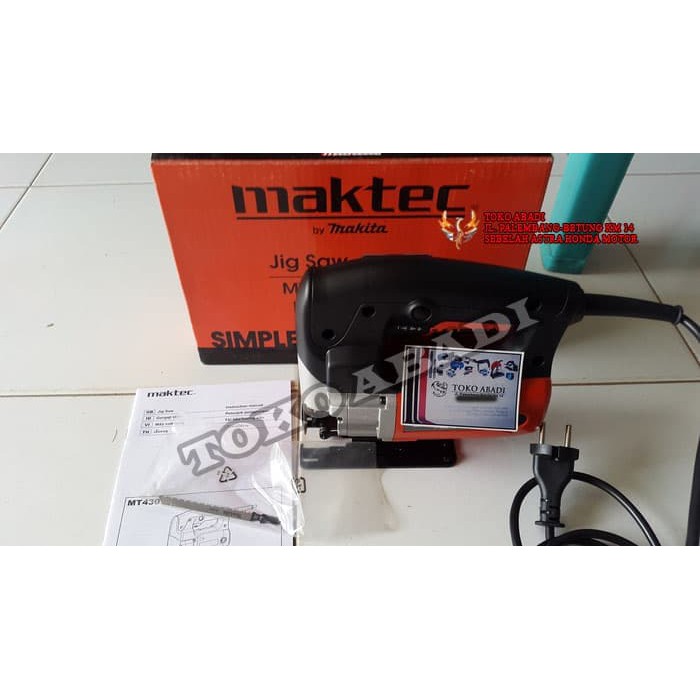 Jigsaw / mesin gergaji triplek maktec mt430