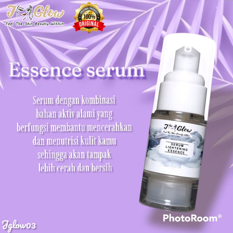 SERUM ESSENCE JGLOW SKINCARE JGLOW PEMUTIH WAJAH PERAWATAN WAJAH PRIA WANITA