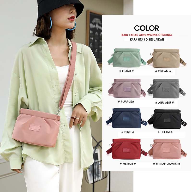 COLORFUL FOX 0449 Tas Selempang Wanita Sling Bag Wanita Shoulder Bag Wanita WATCHKITE BAEOS