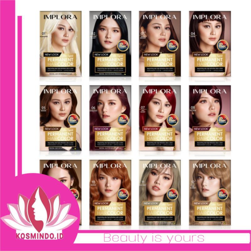 IMPLORA PEWARNA RAMBUT PERMANEN