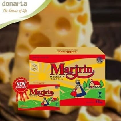 

majrin margarin rasa keju 250 gram