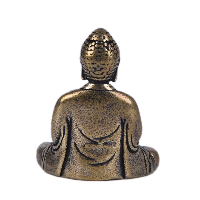 Ornamen Patung Buddha Mini 2 Warna