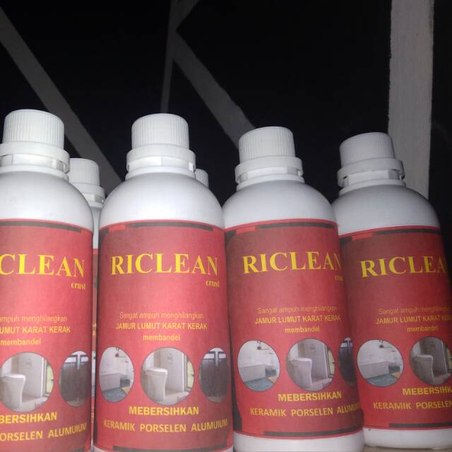 Pembersih keramik porselen alumunium Riclean crust