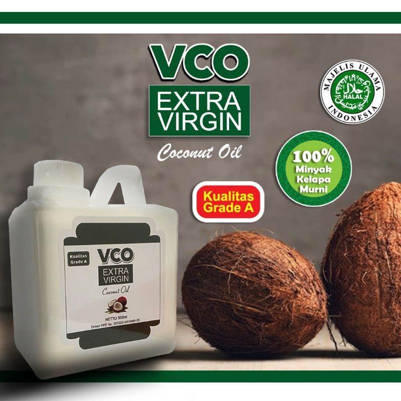 

Virgin Coconut Oil ( VCO ) Grade A 500 ml Fresh Tidak Bau Tengik