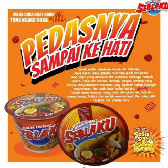 

Seblakku seblak instan