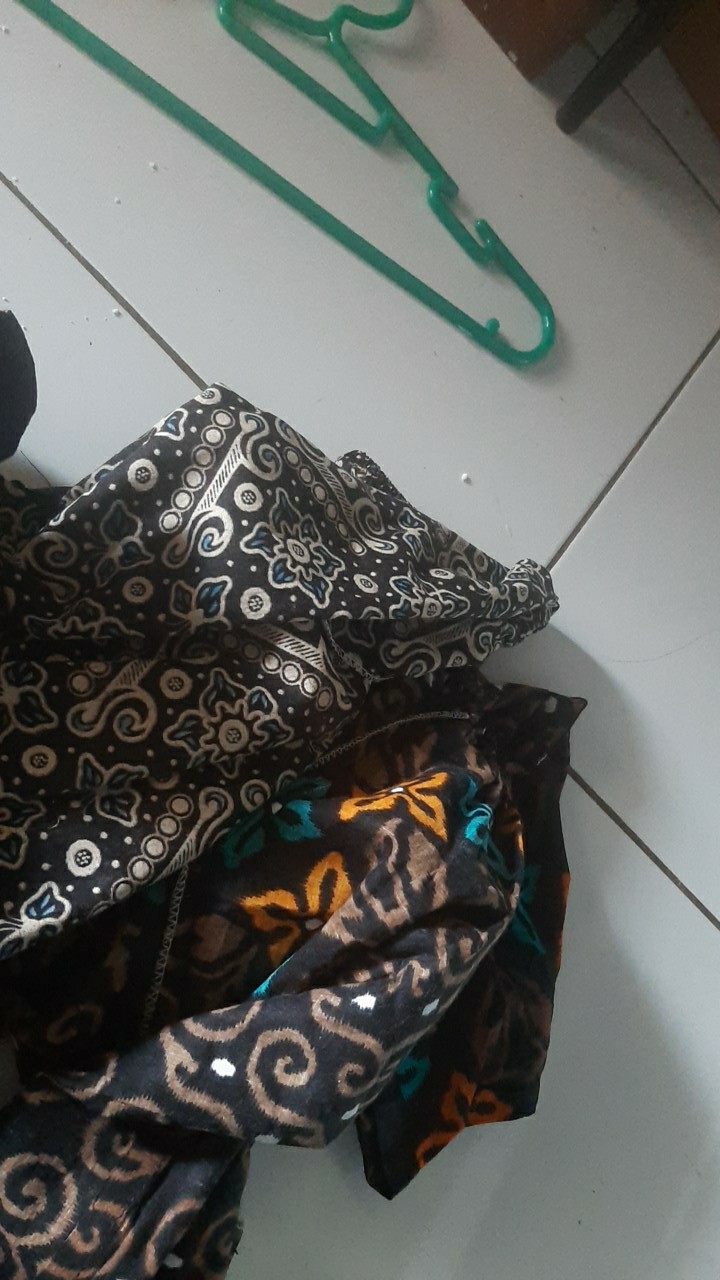 Piyama Batik Anak Setelan Batik Anak Bahan Adem Cowok Cewek Usia 1-5 Tahun.