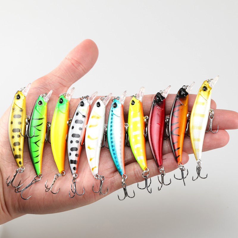 UMPAN PANCNIG IKAN MINNOW UKURAN 4g 6.8cm UMPAN PANCNIG TERLARIS UMPAN ULTRALIGHT