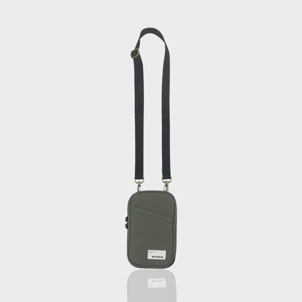 Evroa - Sling Phone Polka - Dark Grey