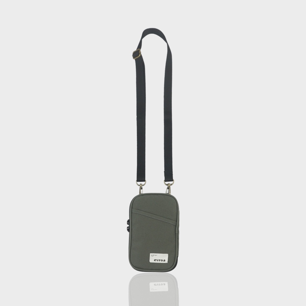 Evroa Polka Sling Phone - Dark Grey