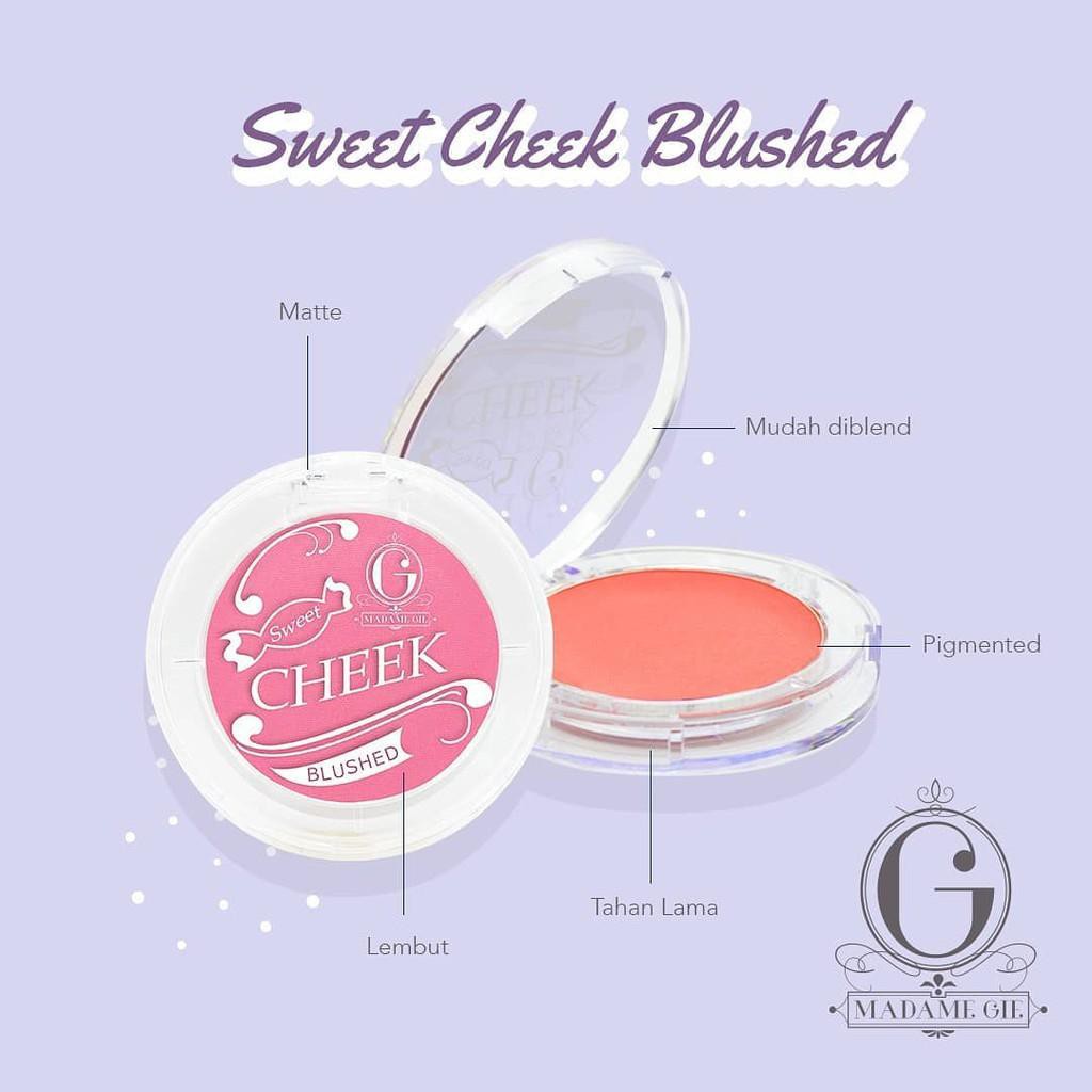 ✿ MADAME ✿ MADAME GIE BLUSH ON SWEET CHEEK BLUSHED -BLUSHON FEMME XOXO SQUISH MA CHEEK MAKE IT SHARP