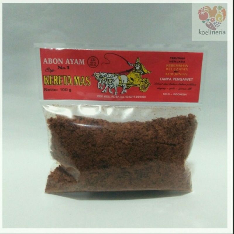 

Abon Ayam KERETA MAS 100 gr