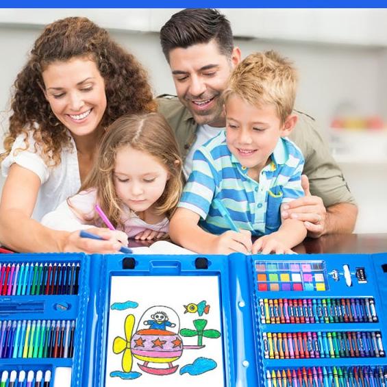 

D94✤ IMomBayi Crayon Set 208pcs / Krayon Mewarnai Anak 208pcs / Pensil Warna Set 208pcs SEGERA BELI