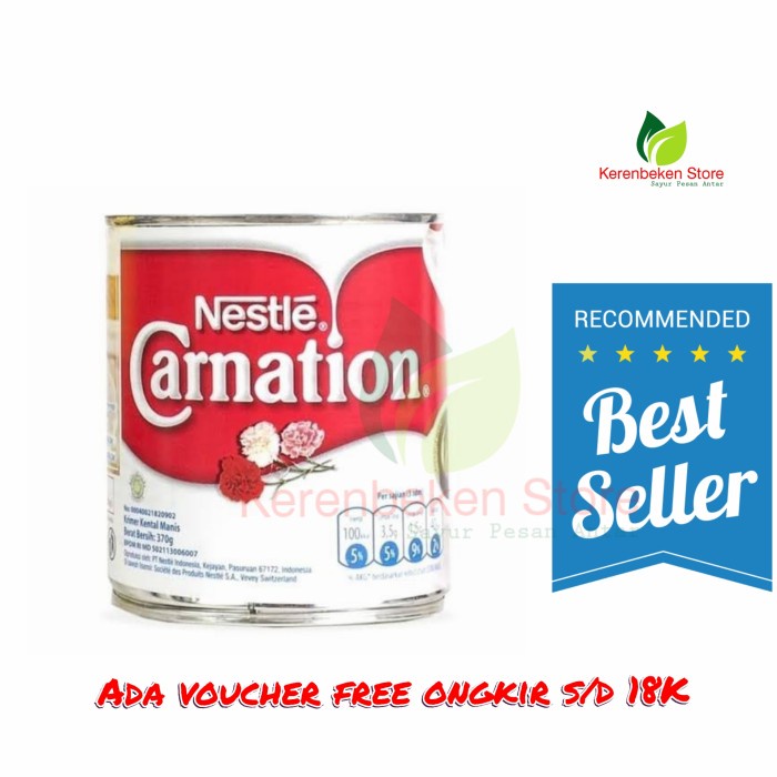 

susu nestle carnation 370gr