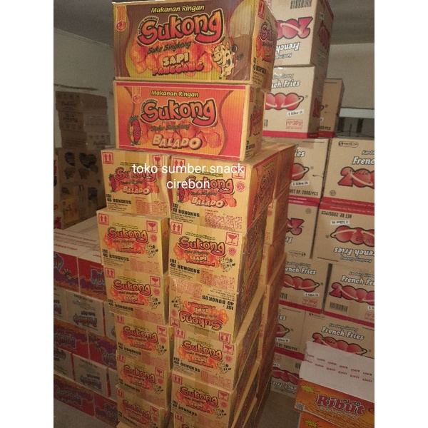 

Dus baru KRIPIK SINGKONG sukong 1 dus isi 40 bungkus