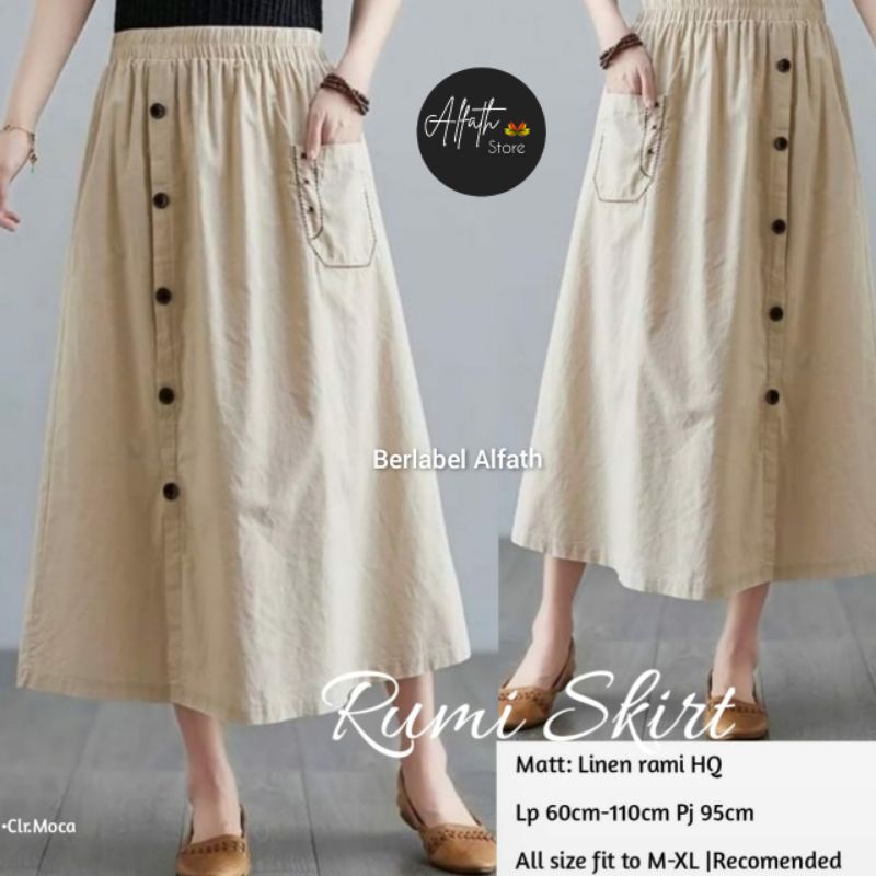 skirt fashion//rumi skirt// rok kekinian