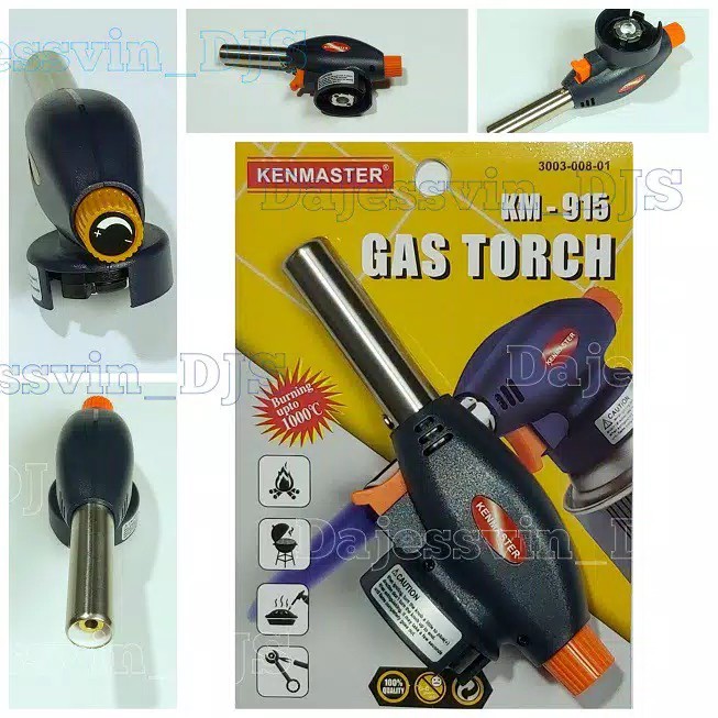 Kenmaster Gas Torch - Gas Pematk - Korek Api Las Auto Ignition Kenmaster KM-915