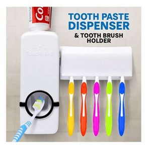 ToothPaste Dispenser Tempat Dispenser Odol dan Sikat Gigi