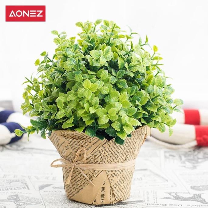 AONEZ Artificial Flower Bunga hias Bunga Palsu Rumput Simulasi