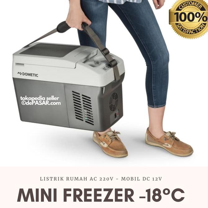 Freezer kulkas mobil Cooler box mini portable kecil 11 liter digital