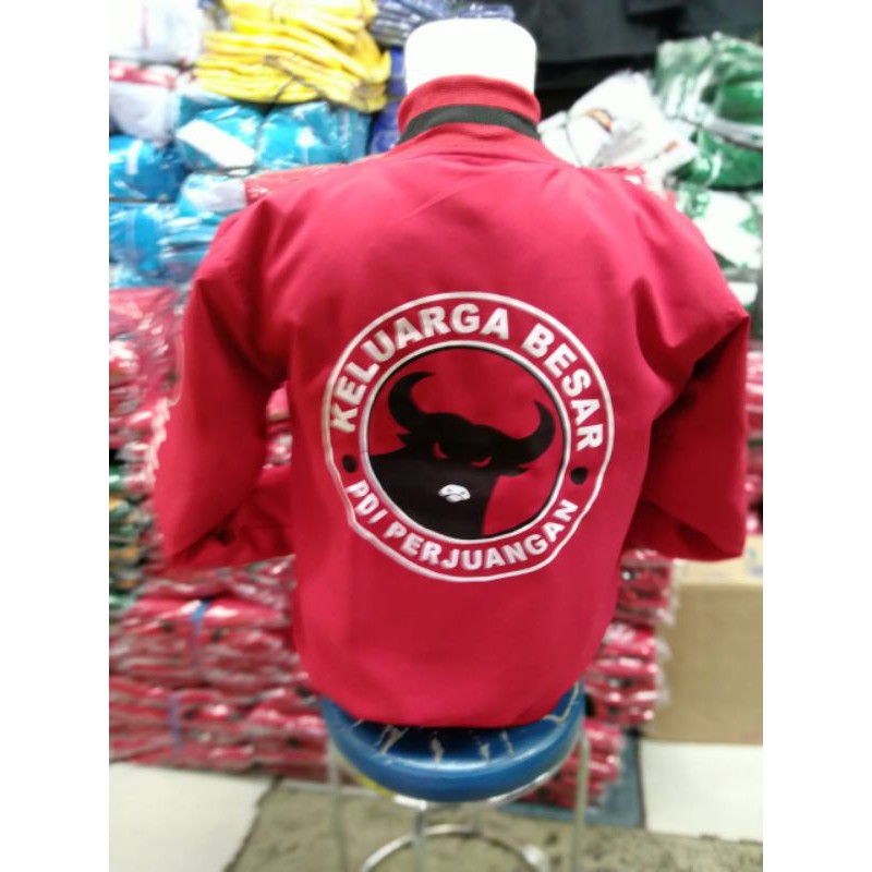 JAKET PDI FULL SABLON