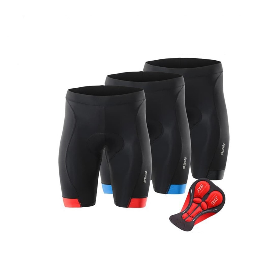 Celana Pendek Padding sepeda Unisex ARSUXEO 3D Gel