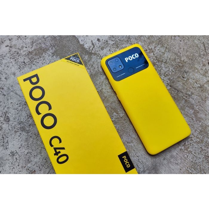 Xiaomi Poco C40 3/32GB + 4/64GB Garansi Resmi