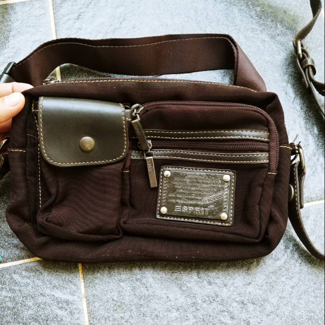 Sling waist bag esprit original preloved