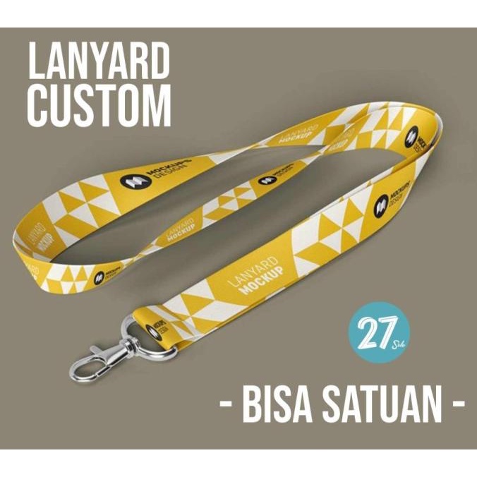 

BISA BAYAR DITEMPAT LANYARD CUSTOM DIGITAL PRINT SATUAN 2 Sisi 2 cm / 2.5 cm TERJAMIN Kode 942