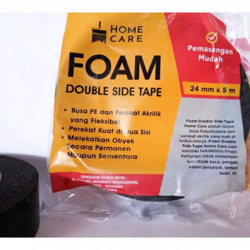 

Double Foam Tape Home Care 24mm x 5m Dpuble Tape Busa