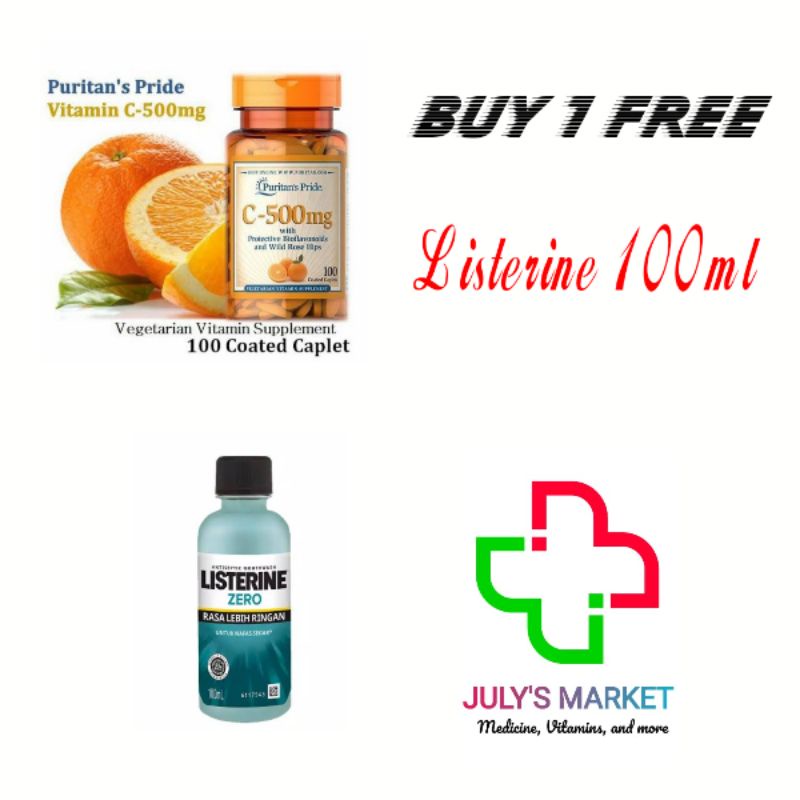 Puritan Pride Vitamin C 500 mg