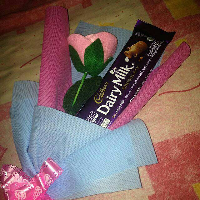

Buket coklat valentine