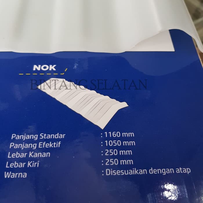 ATAP GELOMBANG UPVC TECHTUM/ ROOFING UPVC PUTIH GELOMBANG 6