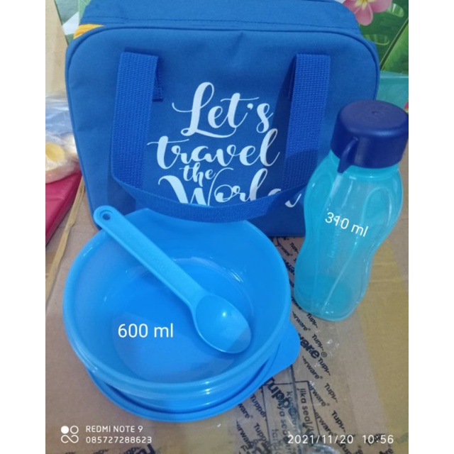 Promo tupperware murah lunch box tupperware set tempat makan untuk anak atau dewasa original tupperw