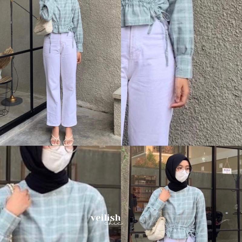 [veilish.chic] CALORA BLOUSE | BLOUSE KOREA |