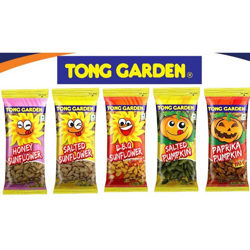 Jual Tong Garden Sunflower Seeds / Pumpkin Seeds Snack Kuaci Siap Makan