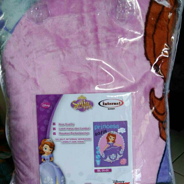 Selimut Internal 160x200 Princess Sofia