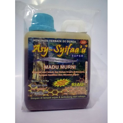 

Madu Hutan Riau Asli Murni Asysyifaau 500gr