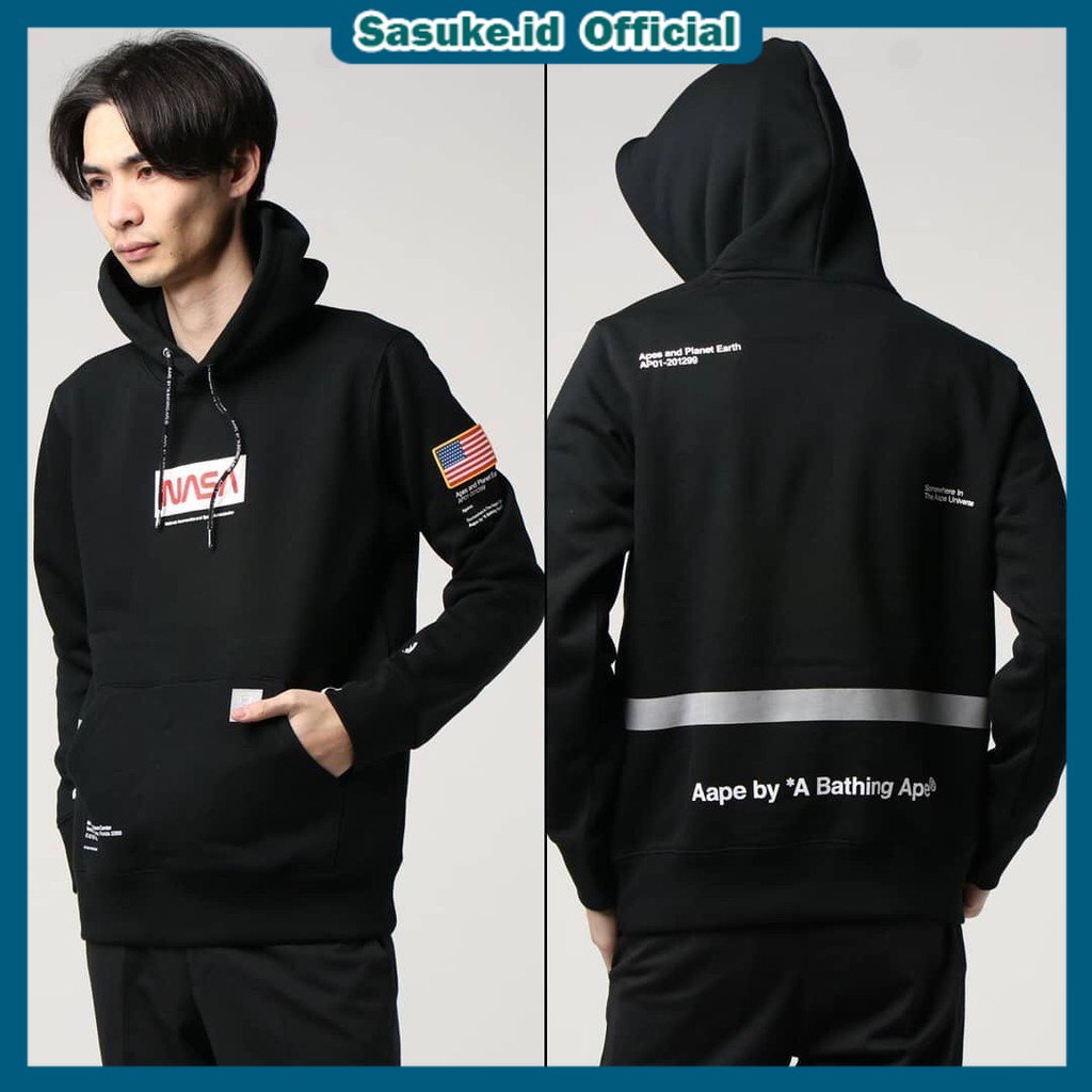 Switer Hoodie NASA  Asronot Size Lengkap M-XXL