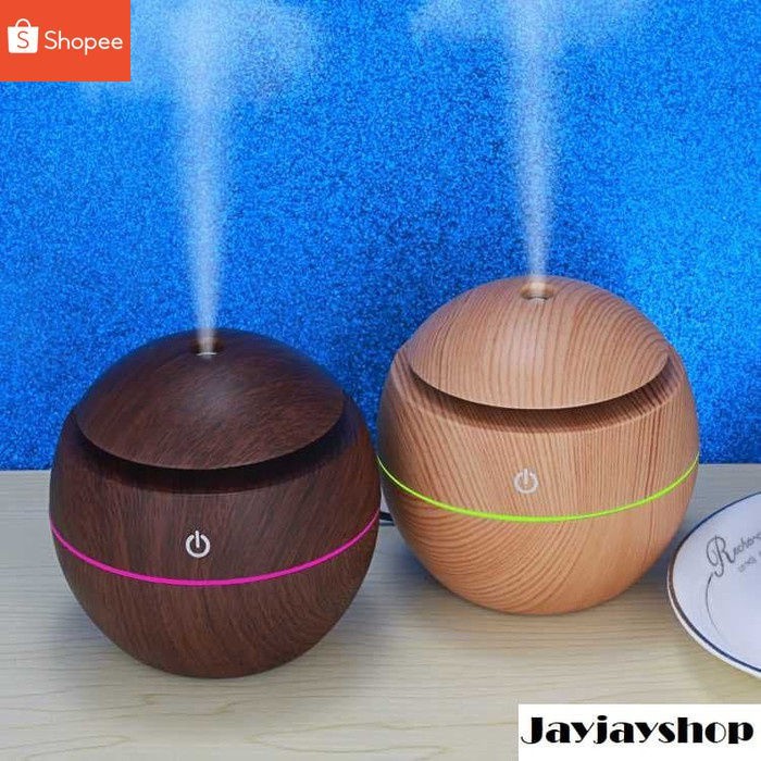 UltraSonic Aroma Aromatherapy Air Humidifier Pengharum Ruangan 130ML