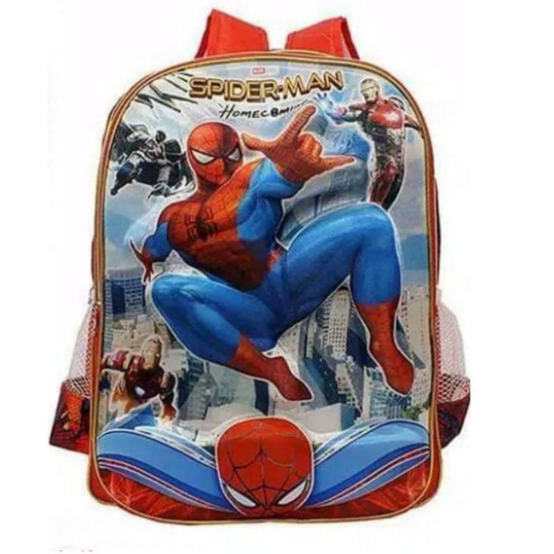 TAS RANSEL ANAK TK/SD SPIDERMAN 3D/EMBOS TIMBUL