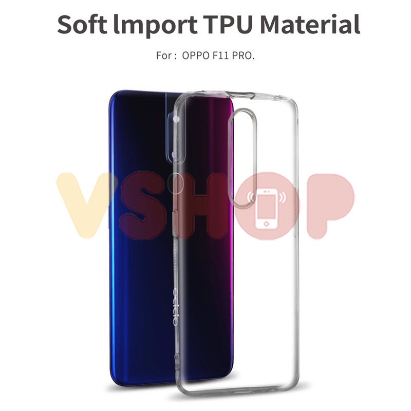 SOFTCASE TRANSPARAN OPPO F11 PRO PREMIUM CLEAR SOFT CASE