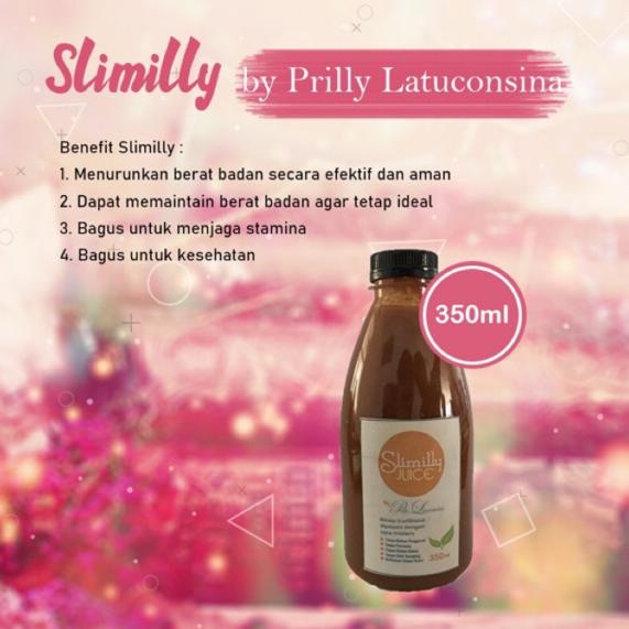 

[PRODUK KKE8C] SLIMILLY JUICE 350ML BY PRILLY LATUCONSINA SIH